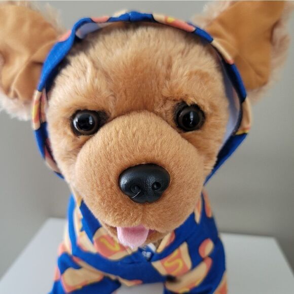 BUILD-A-BEAR Dog Stuffed Toy With Jacket & Collar Stuffed Animal #429 - Picture 13 of 13
